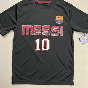 Black Messi Soccer Jersey